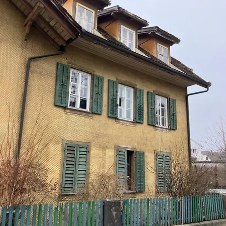 Apartment Old Rustic Swiss Mansarde 60m2 Center Parking Small Bath Burgdorf