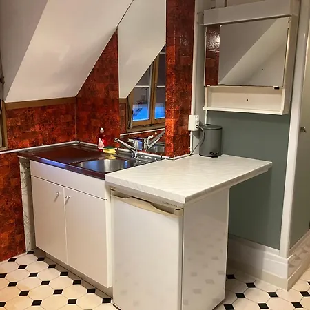 アパート Old Rustic Swiss Mansarde 60m2 Center Parking Small Bath *