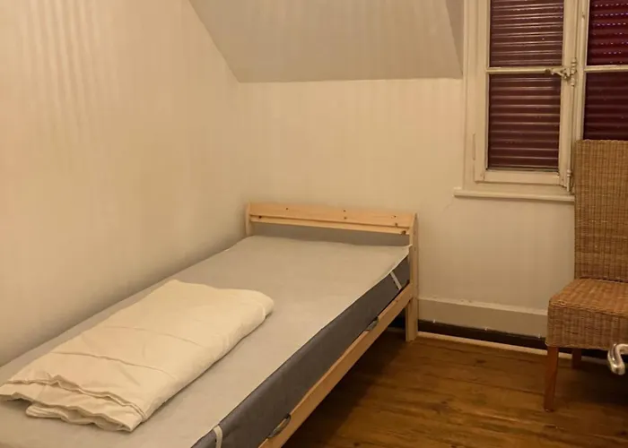 Old Rustic Swiss Mansarde 60m2 Center Parking Small Bath Lägenhet