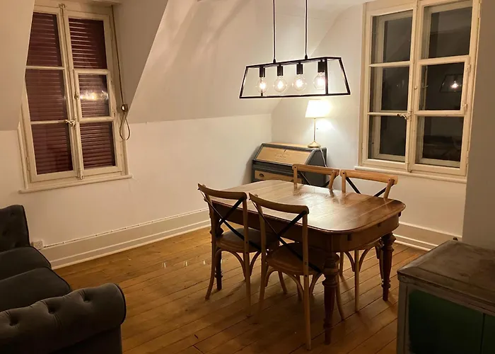 Old Rustic Swiss Mansarde 60m2 Center Parking Small Bath